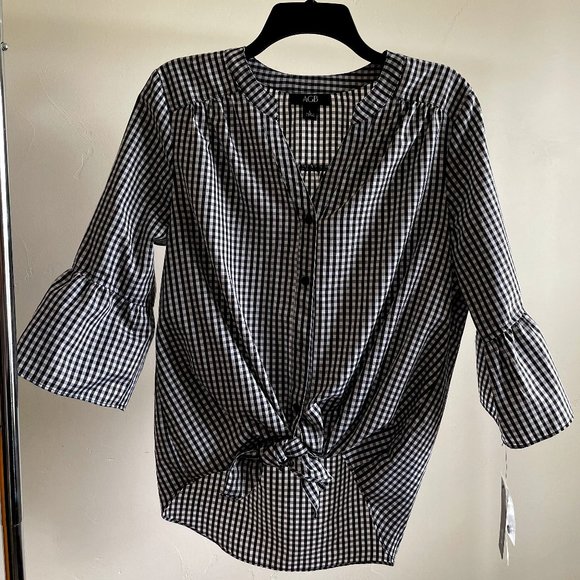 New! AGB Summer Blouse - Picture 1 of 3